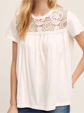 Anthropologie 100% Cotton eri + Ali top